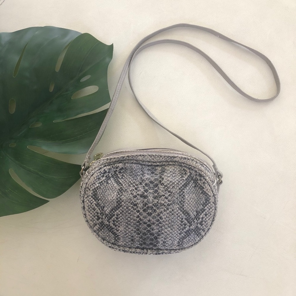 H&M Crossboy Snake Print Bag